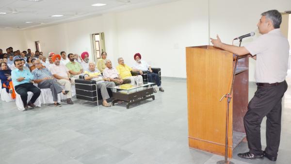 Dr Ashwani Sharma, President, Guru Angad Dev Veterinary and Animal Sciences University Teachers Association extended his gratitude on Celebrations of Teachers day